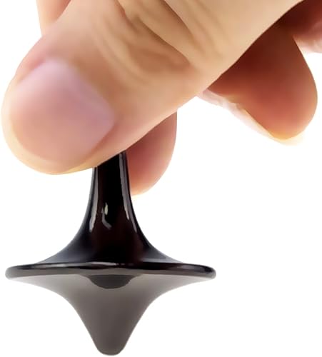 Miniatura 4 de Spinning Top Spinner de metal preciso Top Escritorio Gyro Toys Little Fidget Toys (plata, oro, negro)
