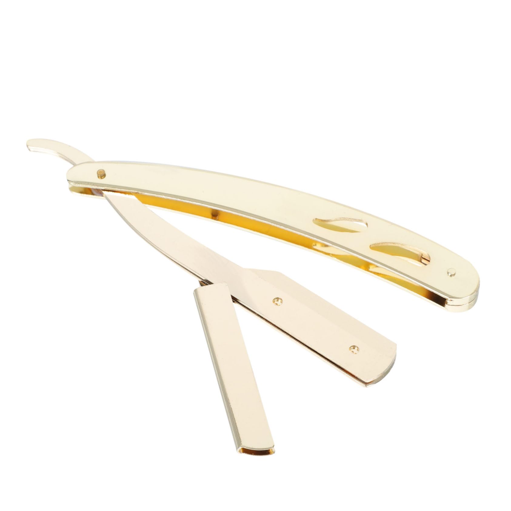 Balacoo 1pc Family Use Manual Shaver Foil Razor Barber Face Shaver for Head Shaving Eyebrow Trimming Beard Trimmer Compact Safe