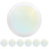 6 Inch LED Disk Lights, Dimmable Flush Mount Ceiling Light, 5CCT Selectable 2700K 3000K 3500K 4000K 5000K, 12.5W, 1000LM (White, 6 Count (Pack of 1))