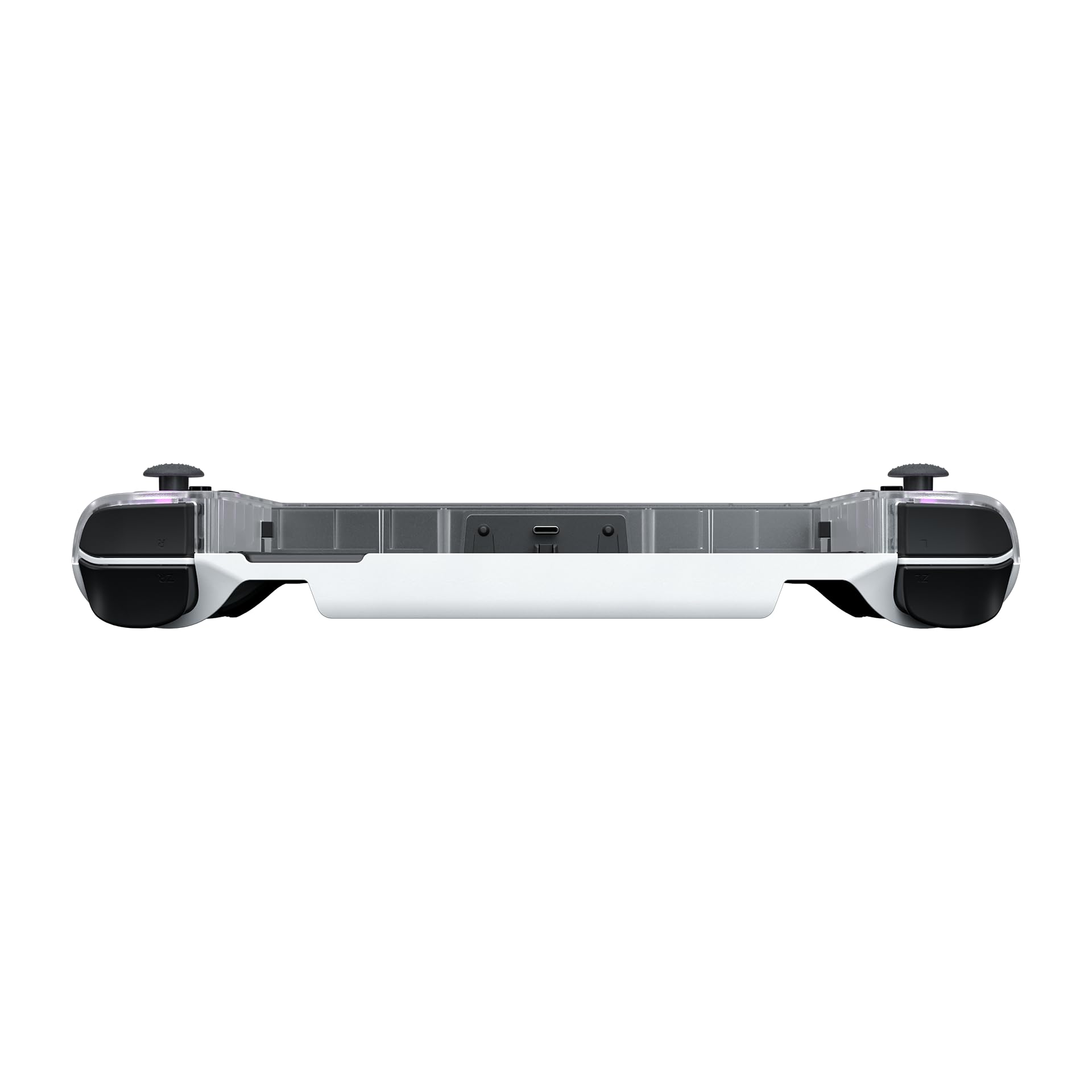 CRKD Nitro Deck+ with HDMI Adapter - Handheld Pro Controller for Nintendo Switch & OLED Model - TV Dockable - Programmable Sidekicks & Back Buttons - TruCollection System (Clear White)