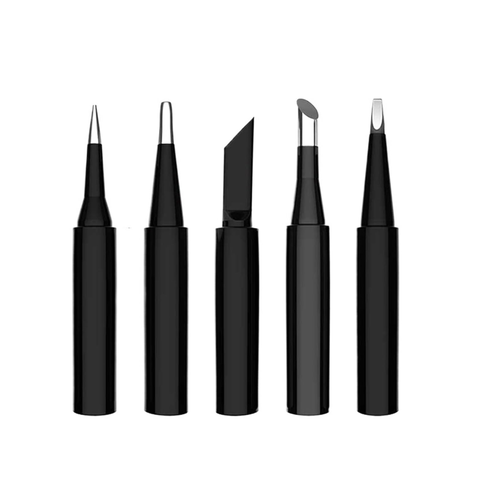 Pjfcewfdgx 5Pcs-C 5/6Pcs 900M-T Copper Lead-Free Solder Tips Set For Welding(5Pcs-C)