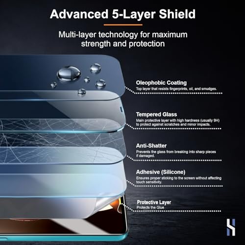 Image of Tempered Glass for Moto G67 Power | G57 Power - Military Grade 9H Screen Guard, Anti-Scratch, Shatterproof, Edge-to-Edge Full Coverage - Black Border