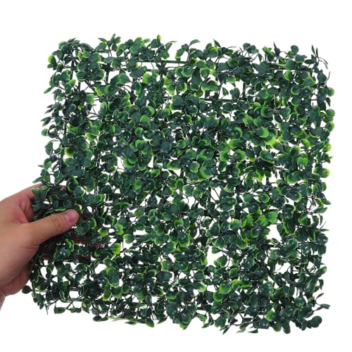Muro verde artificial de exterior: 6 paneles de césped para decoración 5