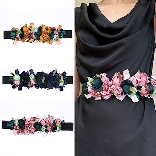 Girls Elegant Waist Belt For Banquet Idol Costume Jewelry Waist Body Jewelry Elegant Waist Belts For Jeans Pants Belt Elastic2