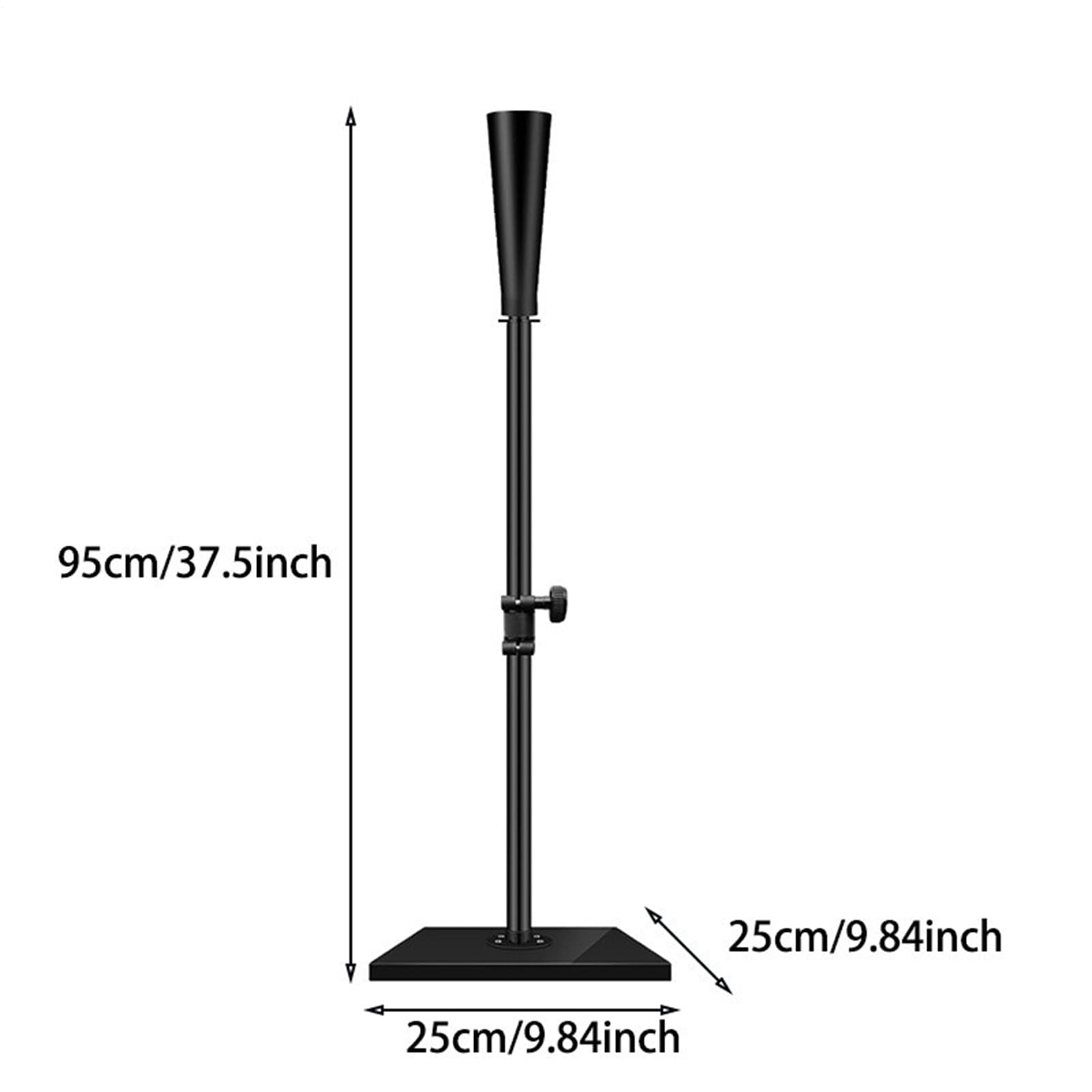 Soporte De Tee De Bateo Para Béisbol Tee De Bateo Portátil Con Soporte De