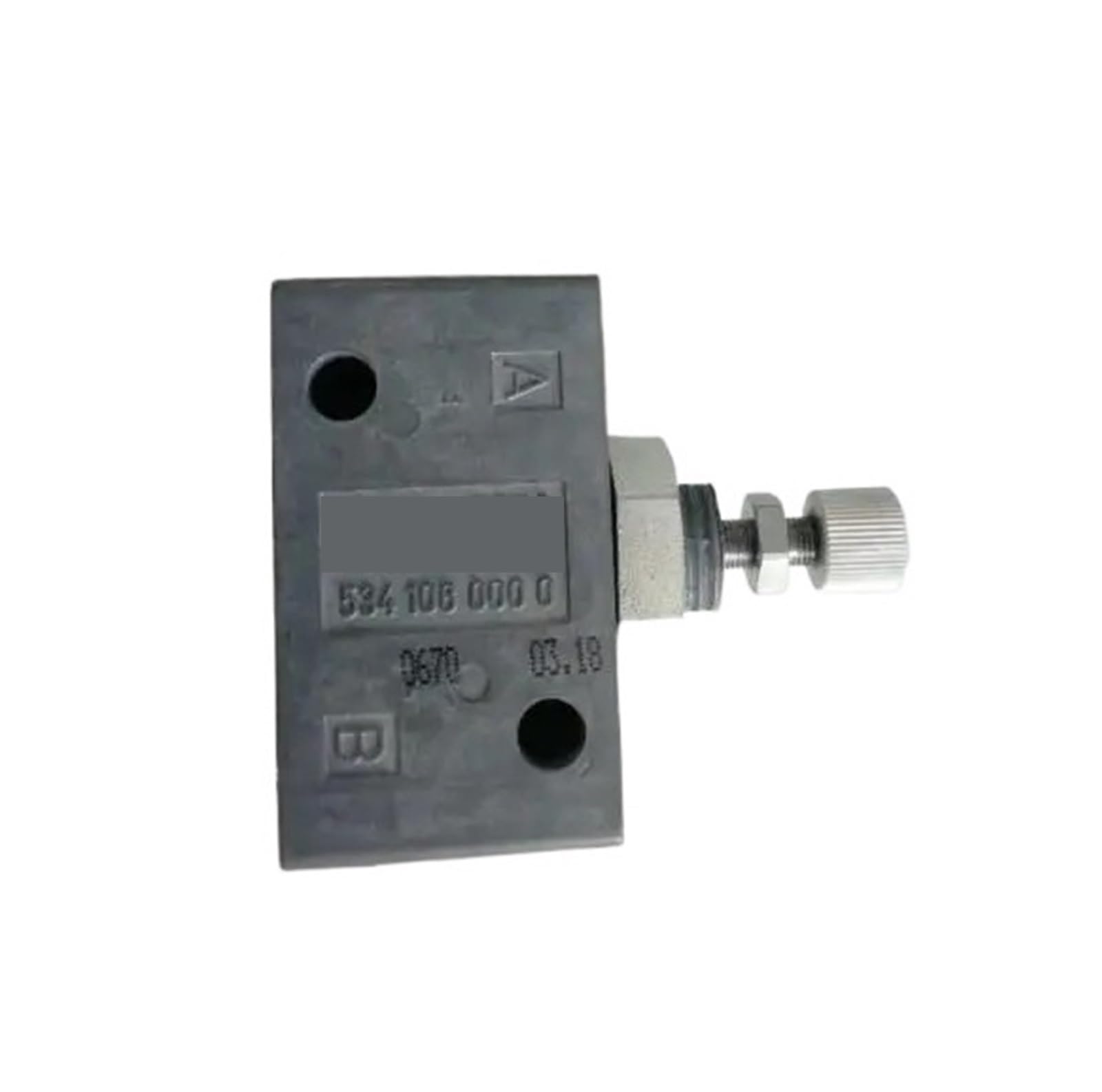Clapet anti-retour 5341120000 unidirectionnel pour circuit pneumatique