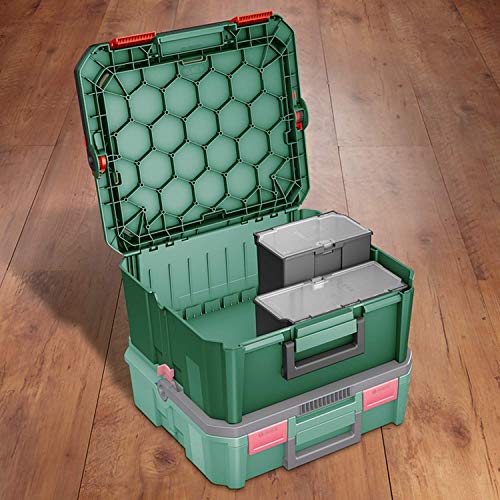 Bosch Home and Garden alet kutusu (elektrikli aletler için, SystemBox | M beden, aksesuar kutusu ile uyumlu, küçük ve orta, bandrollü