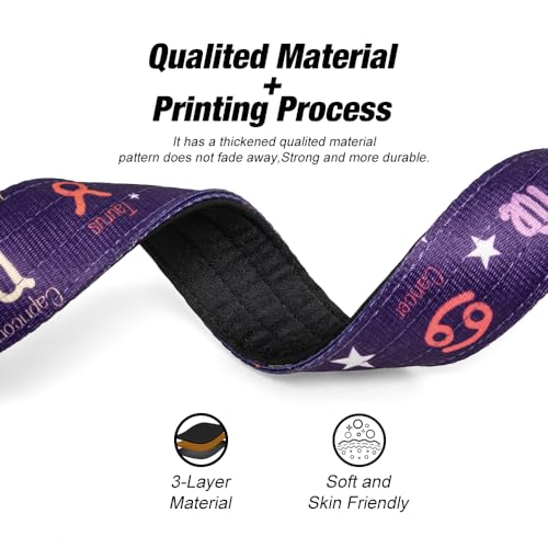 TSPRO Collar Táctico Perro Collar Grueso para Perros 3,8 cm de Ancho Collar Perro Hebilla de Metal Cómodo Collares para Perros Se Ajusta a Cuellos de 40 a 48 cm (Púrpura de Halloween M) 2 Material Durable y Cómodo: Este collar de perro para Halloween o para Navidad está hecho de un poliéster grueso y resistente, pero a la vez cómodo. El forro acolchado suave proporciona un uso confortable y evitar que el perro se frote contra la piel. Cuando recibas y sientas el collar de perro de alta calidad, sabrás que fue hecho con esmero y cuidado
Collar de Metal Ajustable para Perros: El collar de metal para perros cuenta con 4 puntos ajustables, lo que facilita ajustar el ajuste cómodo y sujetarlo a la correa del perro o al collar del perro. Por favor, sigue la tabla de tallas para medir a tu perro cuidadosamente antes de comprar, para asegurarte de que el collar de Halloween para perros o el collar de Navidad para perros le queden bien a tu mascota. Para el cuello del perro (L: 48-55 cm, M: 40-48 cm, S: 32-40 cm)
Collar para Perros de Alta Resistencia con Anillo en D: Nuestro collar de entrenamiento para perros tiene un anillo en D al que se puede sujetar una correa para mantener a tu perro bajo tu control. Es un excelente collar táctico para perros