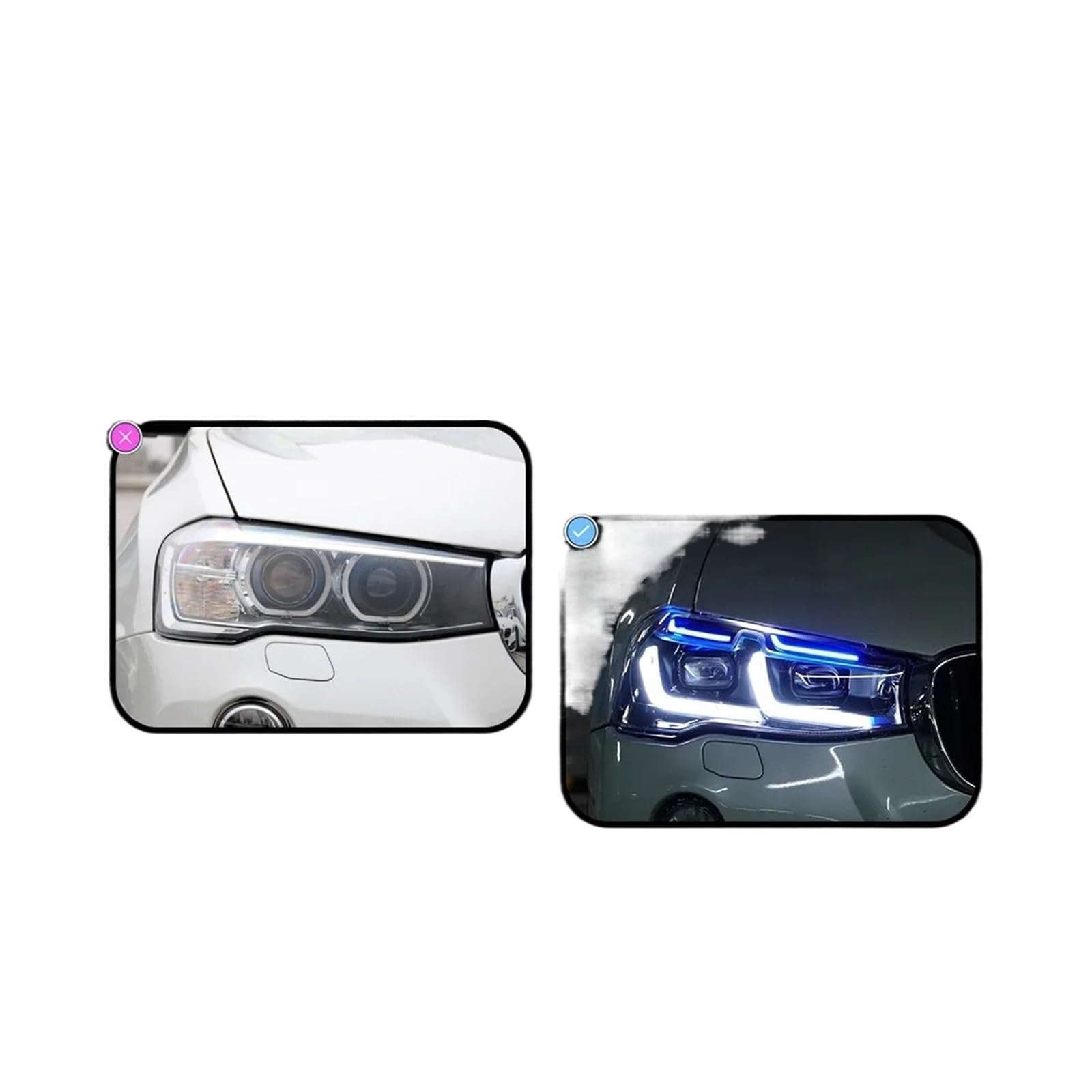 Amazon | ヘッドライト BMW X3 F25 LED ヘッドライト 2010-2017 X4 F26