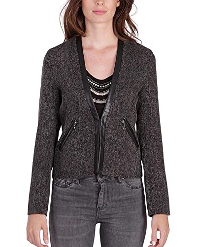 Veste coupe droite Kaporal Packo femme blouson jean bleu