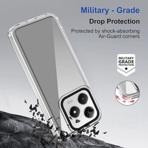 Image of Zapcase Back Case Cover for Realme Narzo N63 | Compatible for Realme Narzo N63 Back Cover | Case Cover with Camera Protection | (TPU + PC | Transparent)