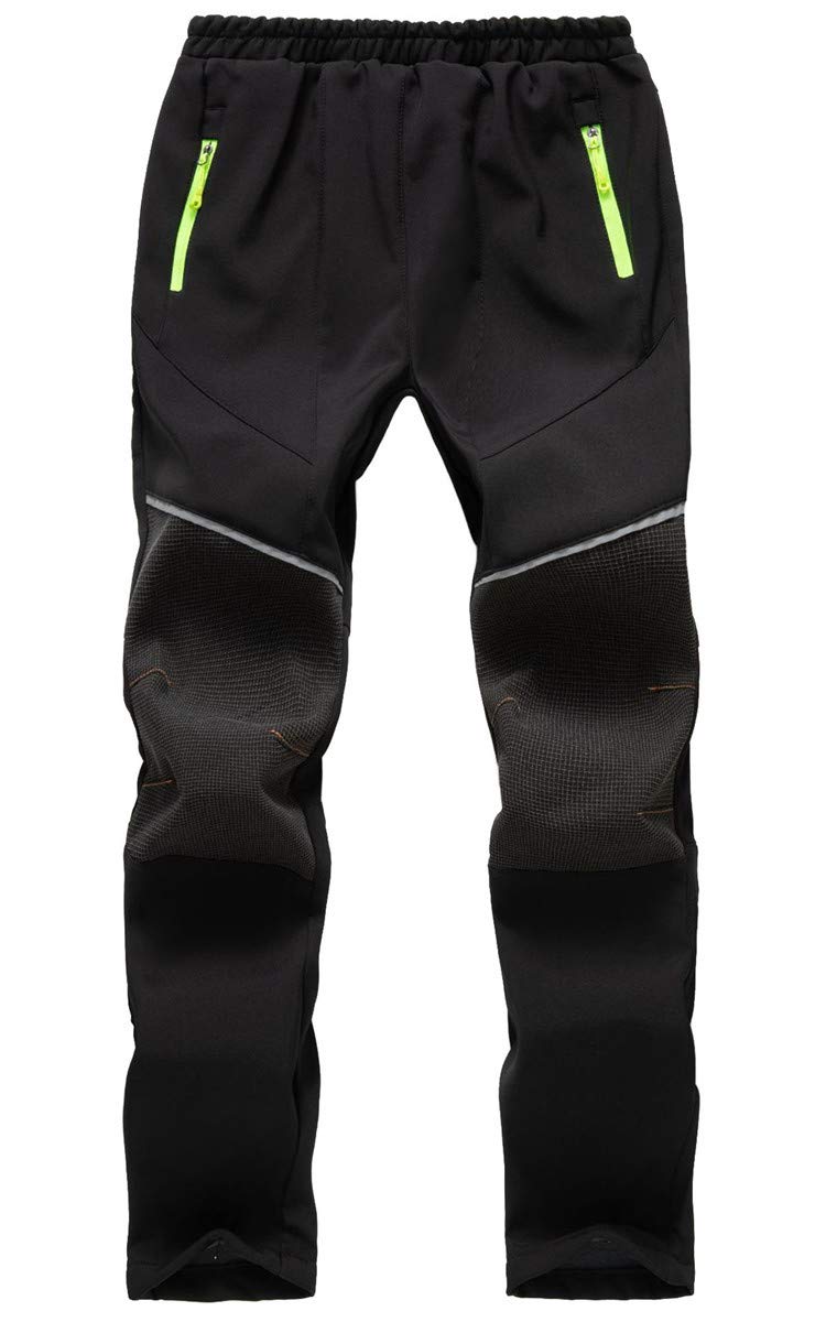 FAIRYRAIN Niño Deporte al Aire Libre Pantalones de Montaña Impermeables Transpirable Softshell Pantalones Invierno Calentar Niñas Niños Pantalones Pantalones Senderismo Niña Pantalones