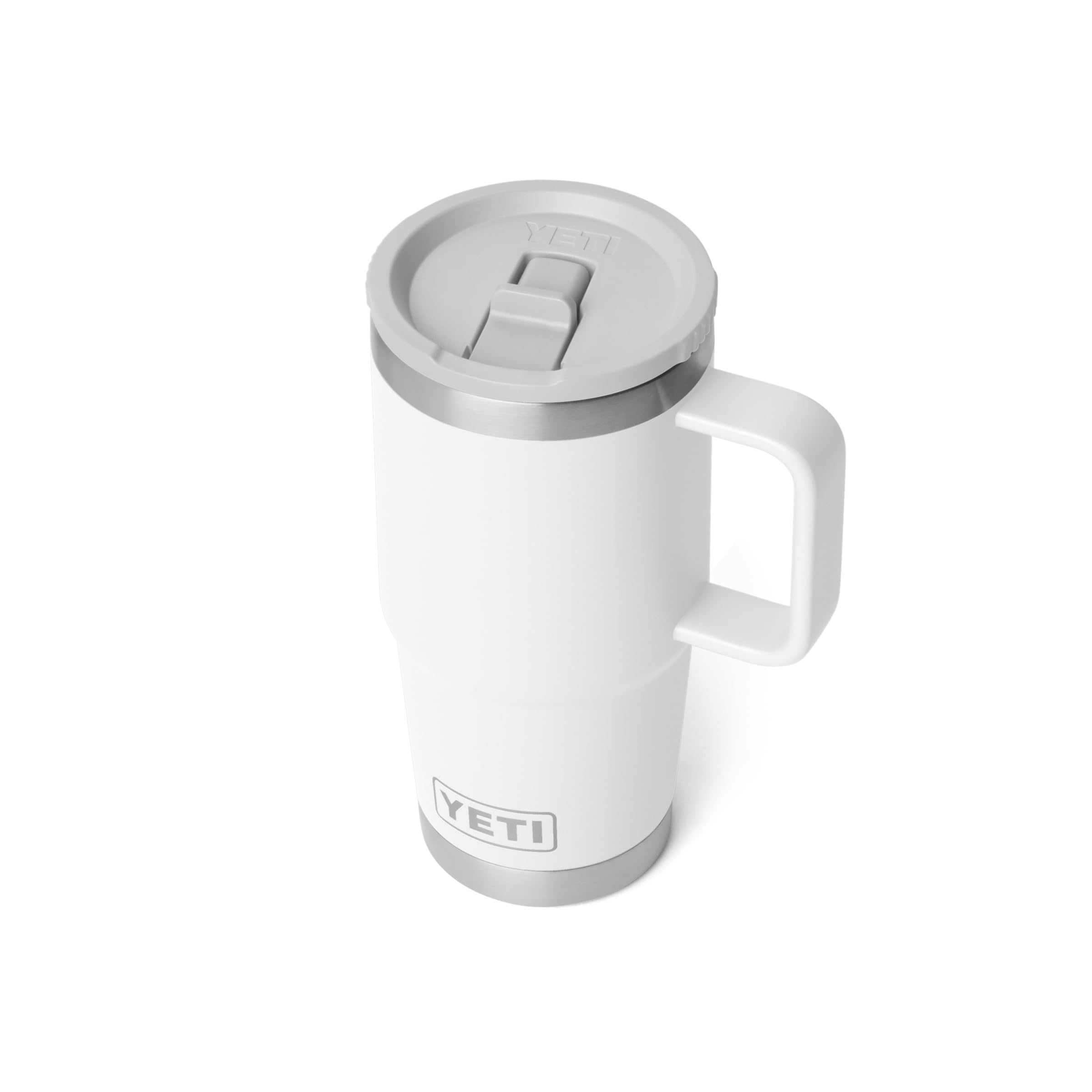 YETI Rambler Gobelet avec couvercle à paille, blanc, 591 ml