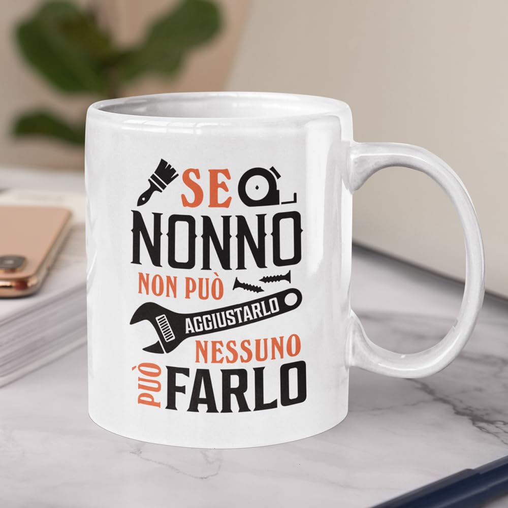 Tazza Da Caff&egrave; Per Pap&agrave; - Ceramica Premium Con Slogan Divertente, Regalo Per Compleanno O Festa Del Pap&agrave;