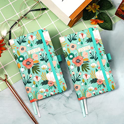 Pocket Planner 2023-2026 - Monthly Planner & Pocket Calendar, July 2023-June 2026, 6.3" X 3.8, 3 Year Monthly Planner, Calendar Planner With Inner Pocket And 60 Note Pages, Small Planner For Purse, Easy To Carry, Hard Cover #TOP1