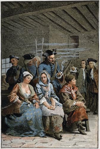 Toile murale abstraite Manon Lescaut et le chevalier du Grievous, émotion d'art