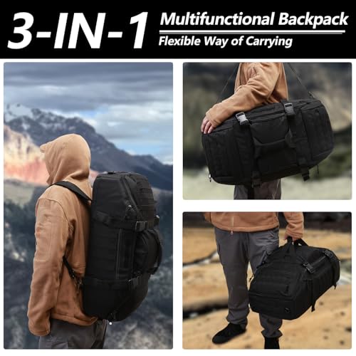 Hannibal Tactical 65L Large Duffle Bag