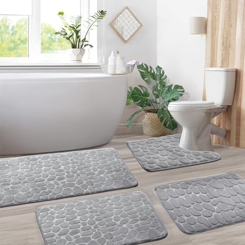 Badematten Set 4 Teilig
