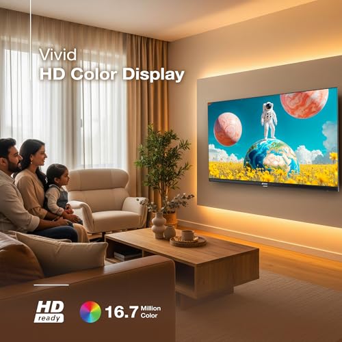 Image of Sansui 80cm (32) HD Ready Smart Coolita TV with A+ Panel, Dolby Audio, Surround Sound, 60Hz Refresh Rate JSWP32CSHD (Black)