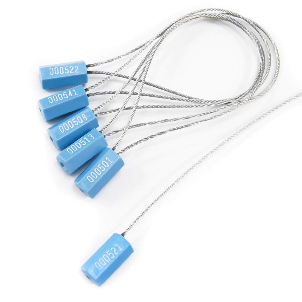 Sigilli Di Sicurezza Antimanomissione - 50 Pezzi Numerati Per Container, Cisterne E Spedizioni - Foto 2