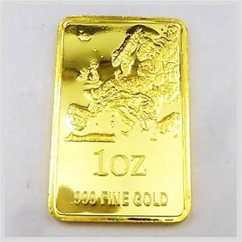 Amazon.co.jp: インゴット 1oz .999 FINE GOLD レプリカ