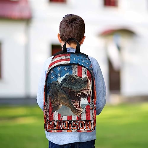 Custom Dinosaur collections Bag Backpack with Name Custom Bag Casual Travel Daypack for Boy4