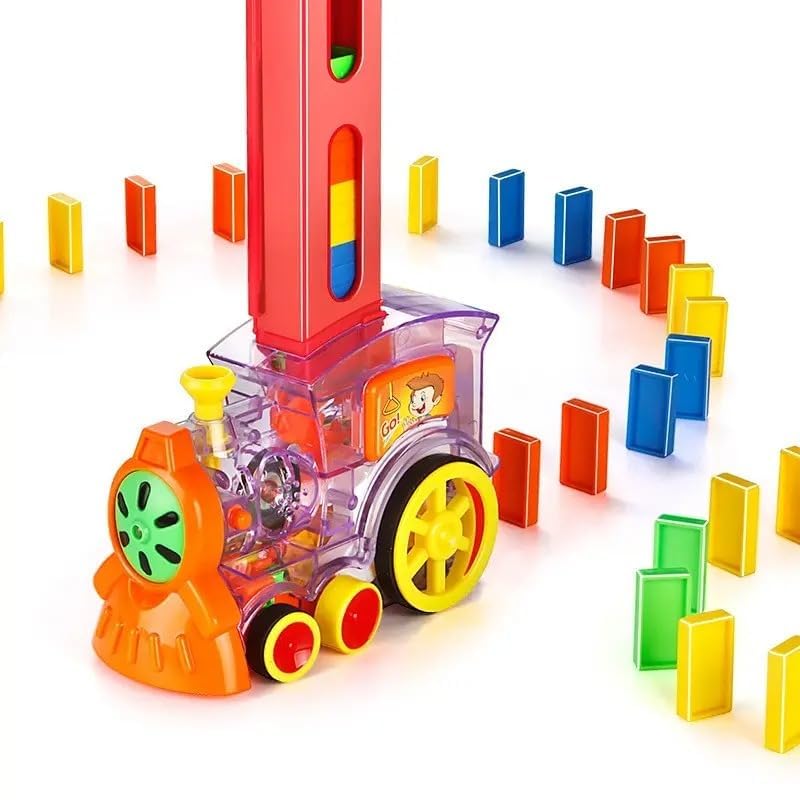 AMAFLIP Domino Train Set - 40 Pcs. Fun and Colorful Train That Prepares Your Domino Rally Experience Quickly and Automatically for Kids Boys and Girls Age 3-8 (Latest 2024) (Battery Included) (B0DC5KKG59) Amazon Price History, Amazon Price Tracker