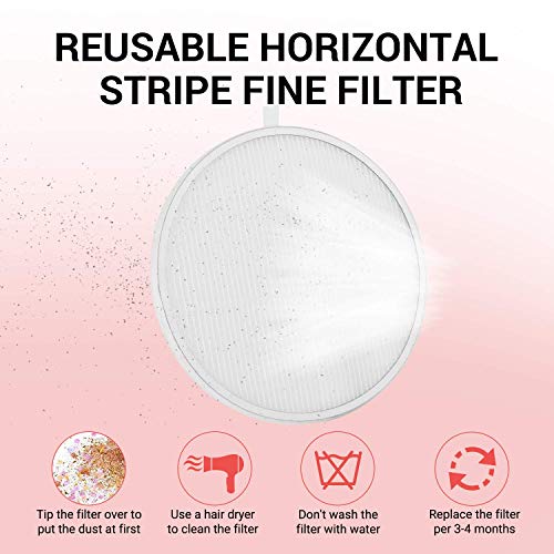 Melodysusie 05-06-001-010155 Nail Dust Collector With Reusable Filter thumb #5