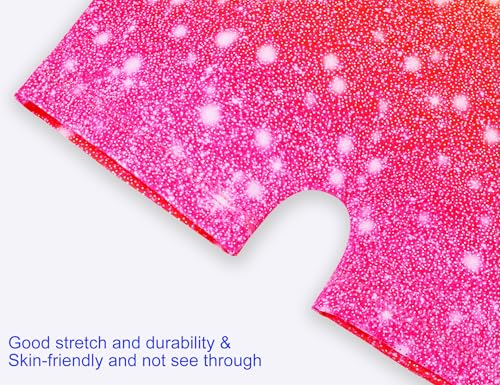 Image of Domusgo Gymnastics Leotards for Girls Sparkly One Piece Biketard Size 1-10Y