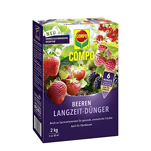 COMPO Beeren Langzeit-Dünger für Beeren, Obst und Feingemüse,...