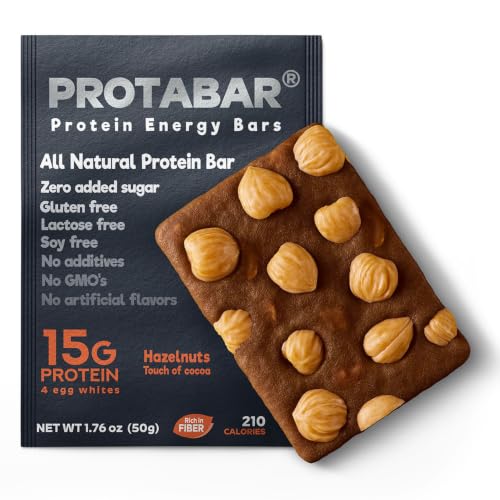 Barritas PROTABAR de proteína de clara de huevo, 12 unidades miniatura 3