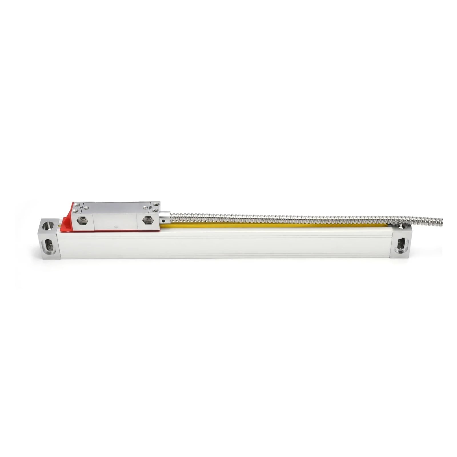 Riga lineare, Righello lineare ottico NTS-S ad alta precisione da 20 mm*28 mm, sottile 0,005, righello 50, 100, 150, 200, 250, 300, 350, 400 per fresatrici e torni(NTS-S-300mm)