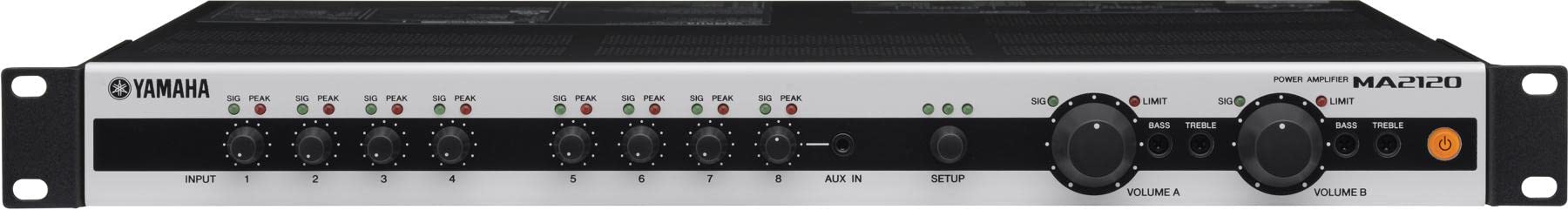 アンプ YAMAHA MA2120 power amplifier Amazon.com: Yamaha MA2120 Lo-Z/Hi-Z Switchable Class-D Mixer