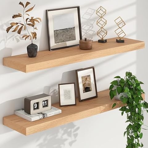 FLYJOE 36-Inch Wall Shelves Cover