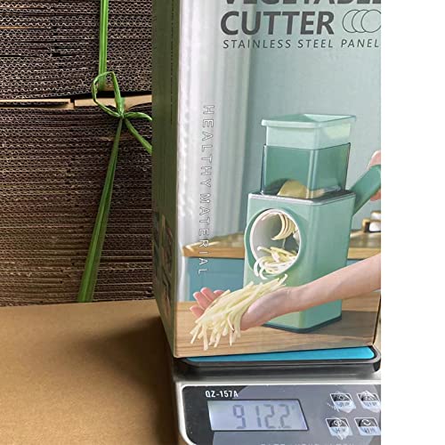 Cortador manual para verduras con cuchillas de acero miniatura 4