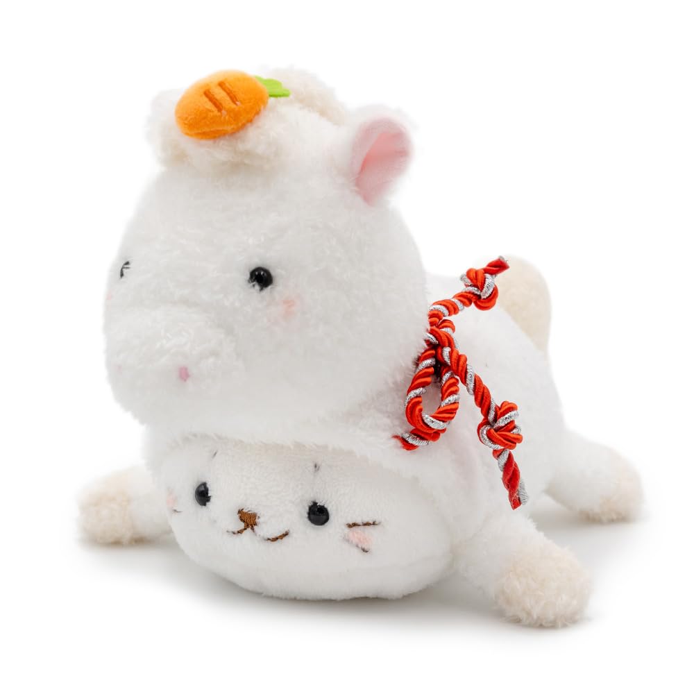 Amazon.co.jp: しろたん 干支 午年マスコット 単品 [白] マザー