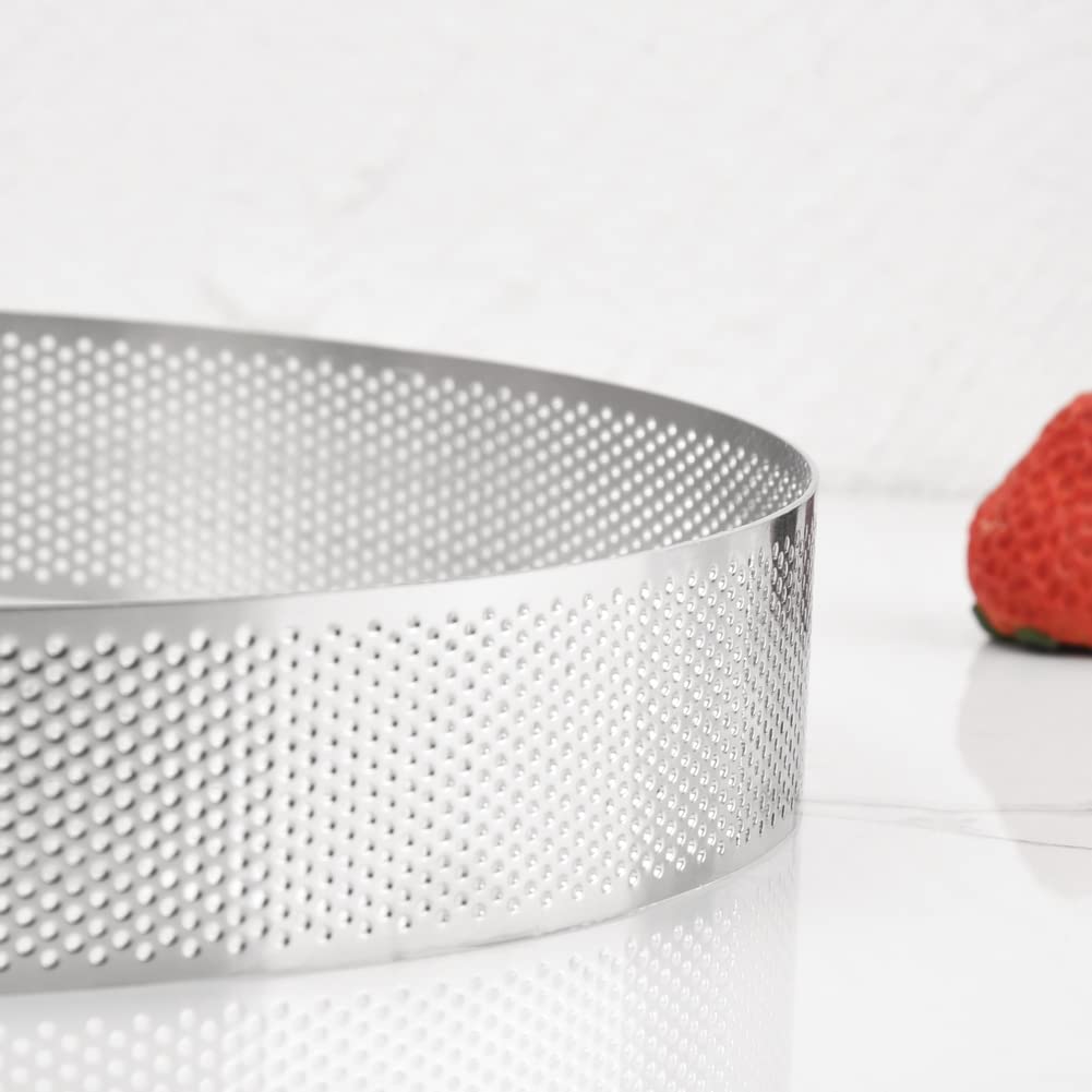 Guowall Perforated Tart Ring Set - Image 2