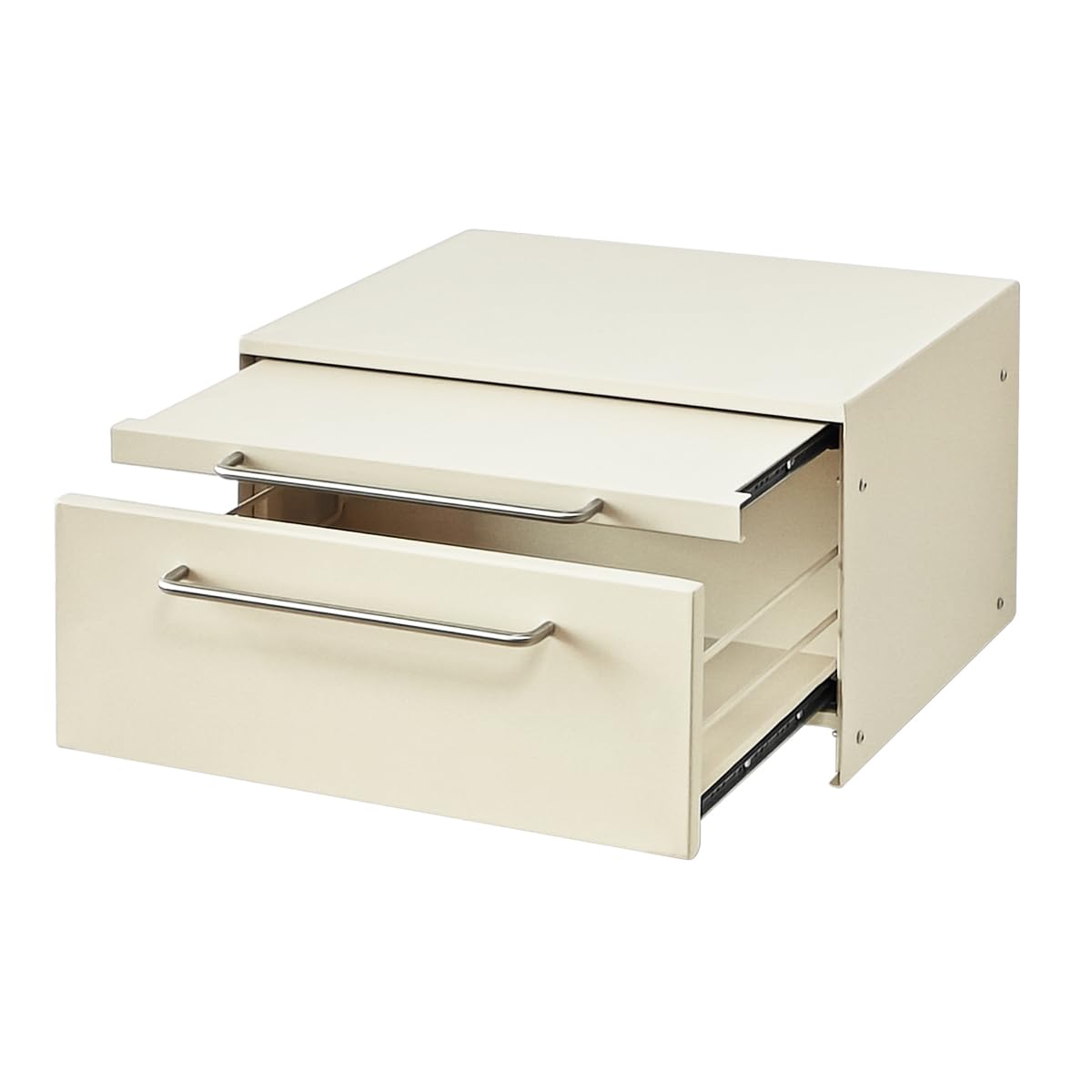 Amazon.co.jp: RAKU ブレッドケース 引き出し付き ワイド 完成品 大