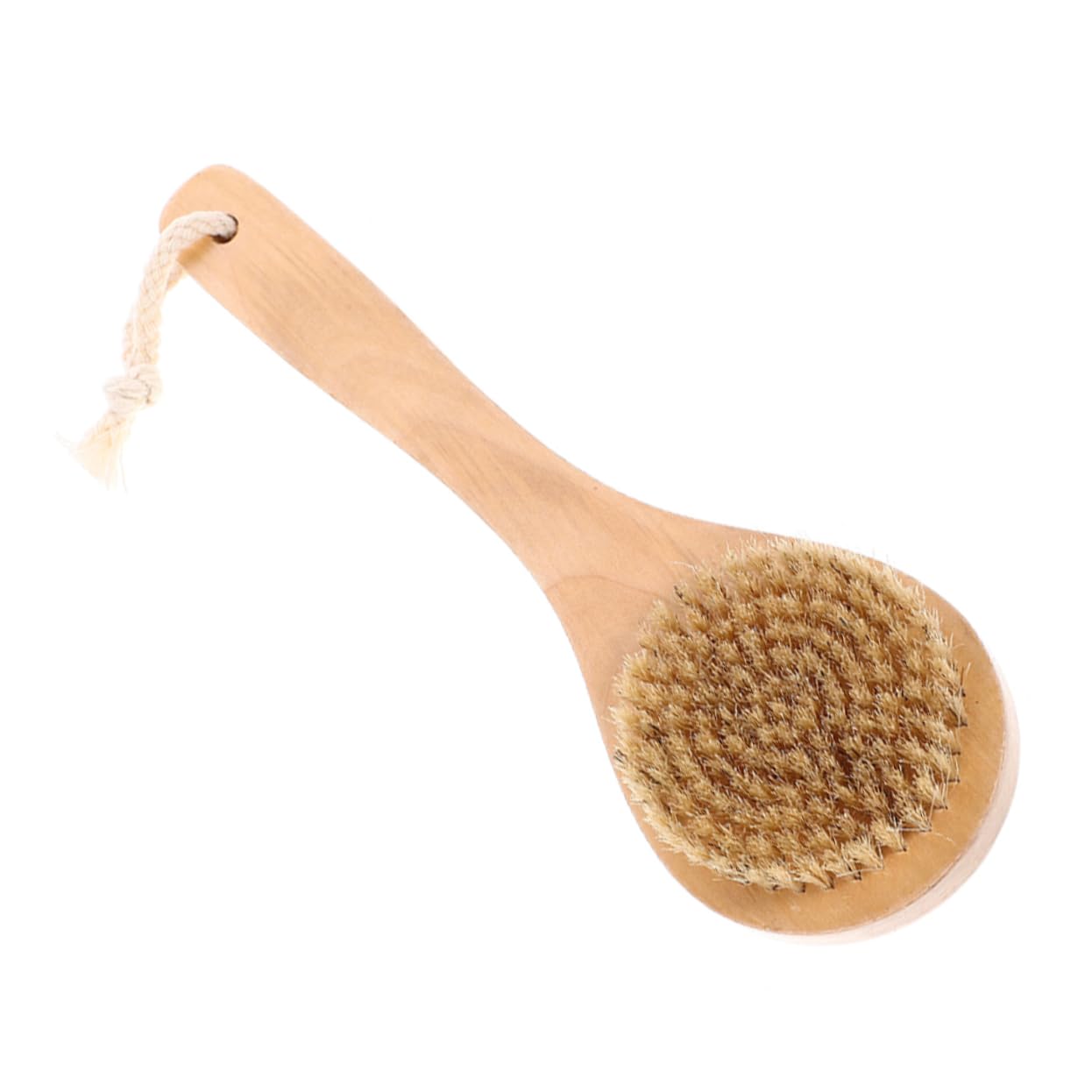Healeved 5piezas Cepillo Exfoliante Corporal Con Mango De Madera Cepillo De Para Masaje y Limpieza Exfoliador De Baño Para Sensación Confortable La Piel