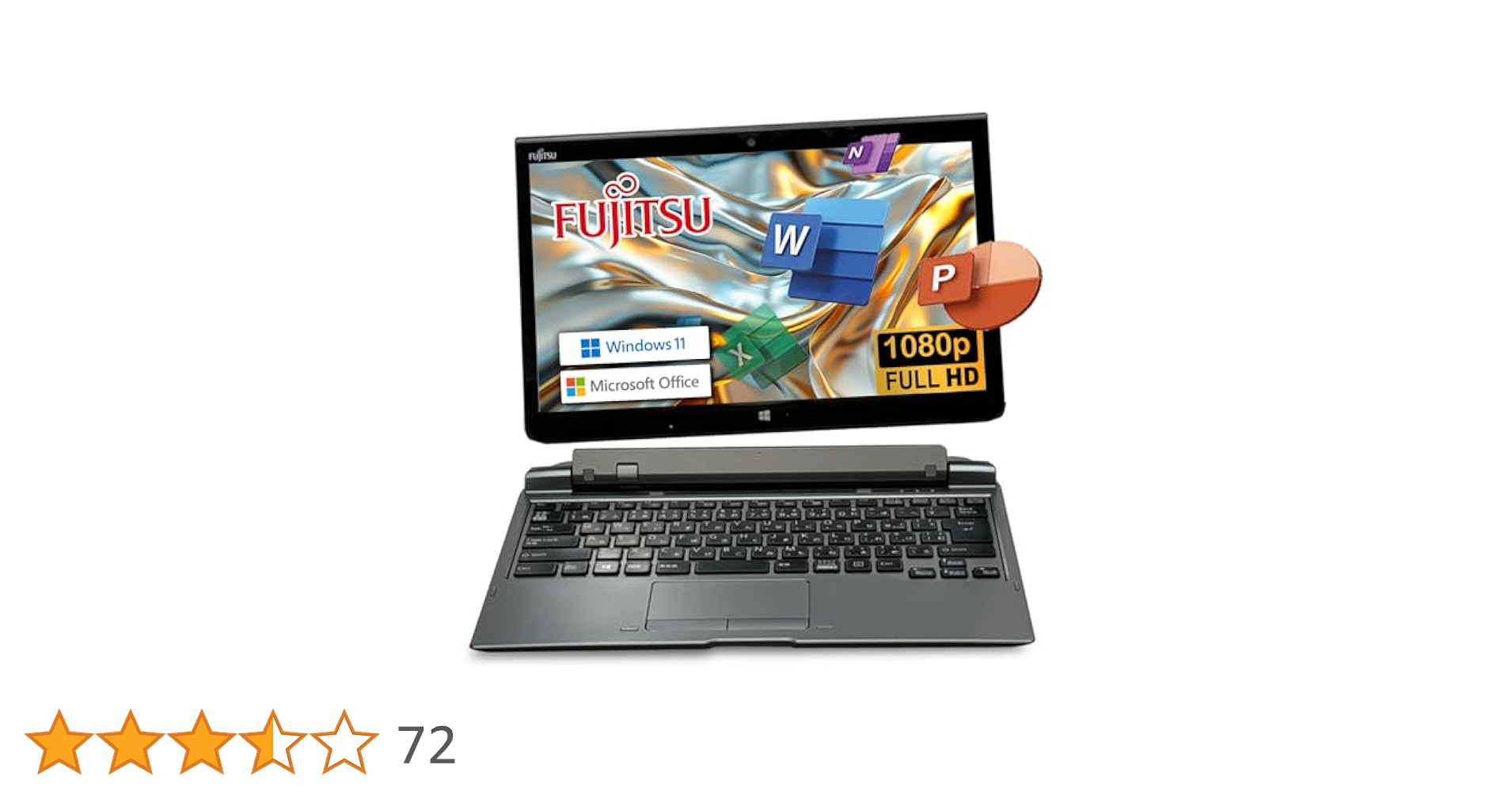 1332 タブレットパソコン 富士通 ARROWS Tab Q507/PB arrows 中古 タブレットPC Windows11 10.1型ワイド FUJITSU
