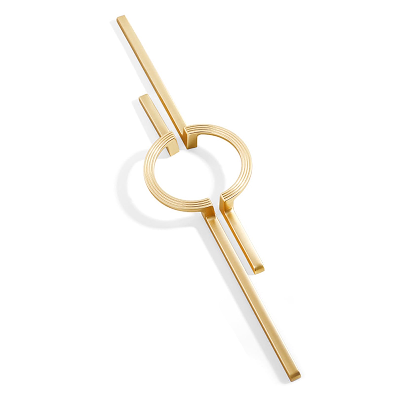 Zcru004 Colors1 Zinc Alloy Door Handles Cupboard Handles Furniture Pulls Kitchen Handles Cabinet Handles Finger Edge Pull 2 Pieces (Length 319Mm,)