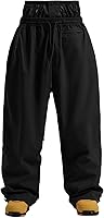 GSOU SNOW Baggy Snowboard Pants for Men & Women - Waterproof Insulated Windproof Loose Fit Ski Snow Pants