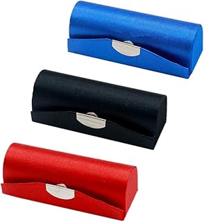 Metrical 3 Pcs Lipstick Case with Mirror Lipstick Case Holder for Purse