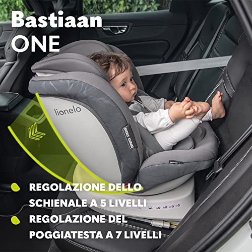 LIONELO Bastiaan One Seggiolino auto Girevole a