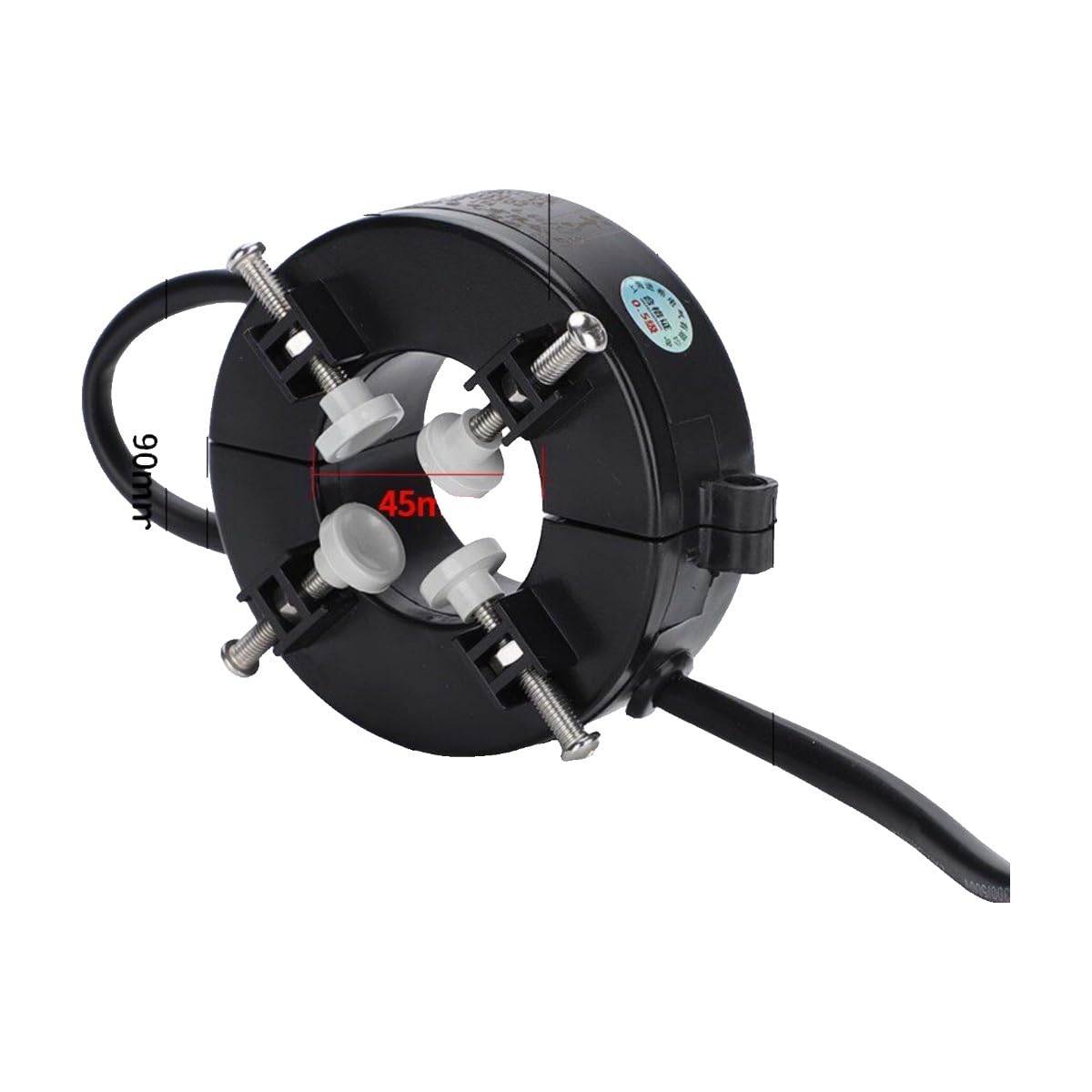Transformateur courant ouvert JXKCT45L triphasé 100/5A 0.5S classe vis - 2