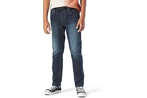 Elastic Waistband Jeans for Boys, Premium Comfort and Style in Slim Fit