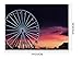 FUERMOR Background 7×5 ft Sunset Ferris Wheel Backdrop Photography Studio Photo Props RQ009