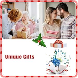 Nacome Metal Peacock Decor for Yard Art: Solar Sculptures & Statues Clearance Lawn Ornaments for Patio Balcony Front Backyard- Gifts for Grandma Mom Nacome Metal Peacock Decor for Yard Art Solar Sculptures Statues Clearance Lawn Ornaments for Patio Balcony Front Backyard Gifts for Grandma Mom