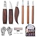 Juego de Cuchillos para Tallar Madera, Conjunto de Herramientas de Talla Juego de Herramientas de Tallado para Carpintería de Bricolaje y Tallar Oficios para Carpintero