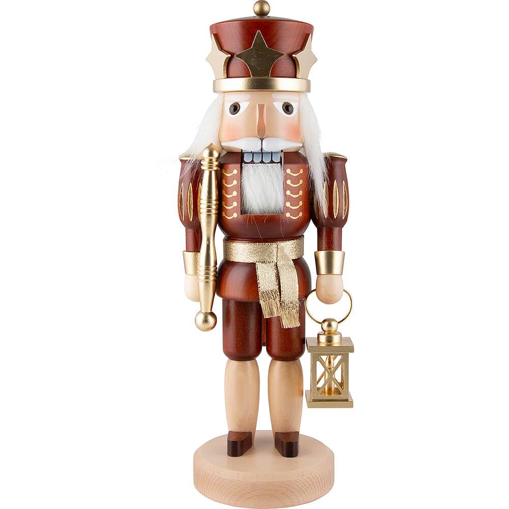 Casse-Noisette Christian Ulbricht Prince figurine en bois décoration Noël Erzgebirge 37cm